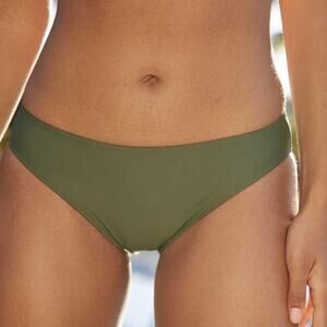 American Eagle Aerie Olive Fun Swimsuit Full Bottom Size Large NWT A-04